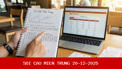 Soi Cầu 247 Miền Trung 20-12-2025 - Dự Đoán XSMT Chính Xác Nhất